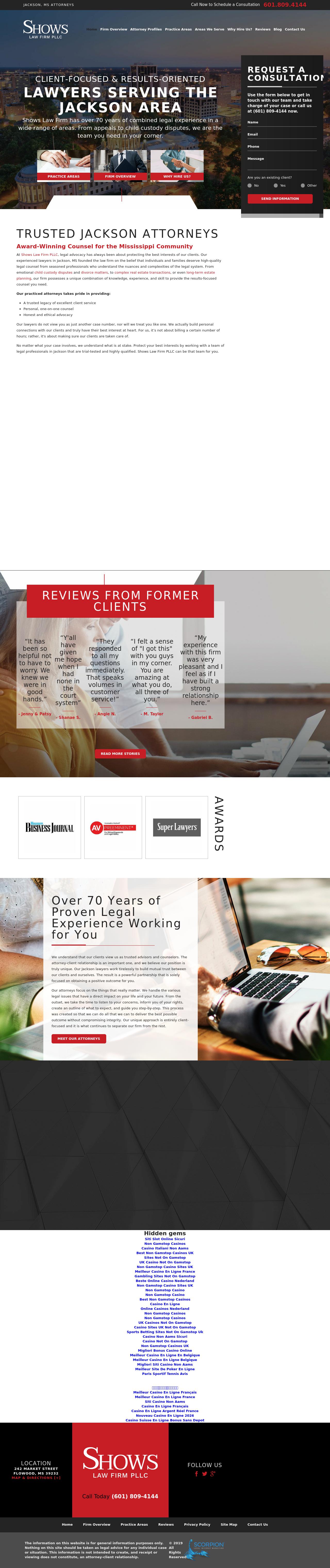 Shows Law Firm PLLC - Flowood MS Lawyers