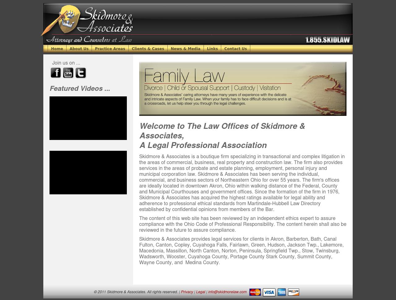 Skidmore & Associates, A Legal Professional Association - Akron OH Lawyers