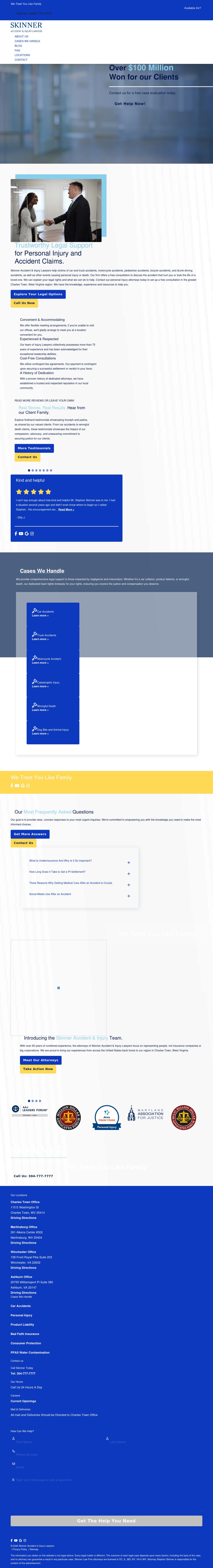 Skinner Law Firm - Charles Town WV Lawyers