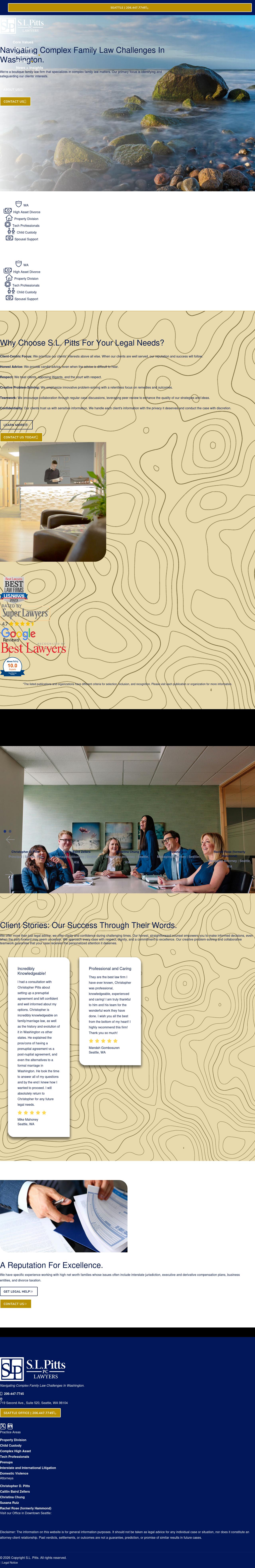 S.L. Pitts & Associates PLLC - Kirkland WA Lawyers