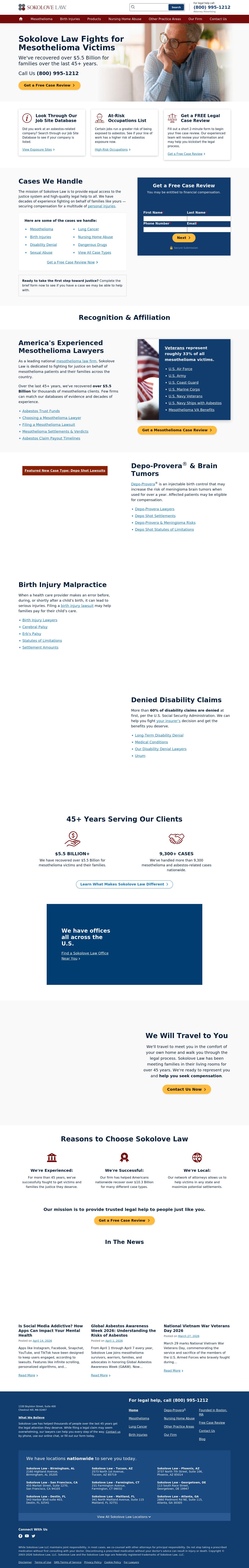 Sokolove Law, LLC - Wellesley MA Lawyers