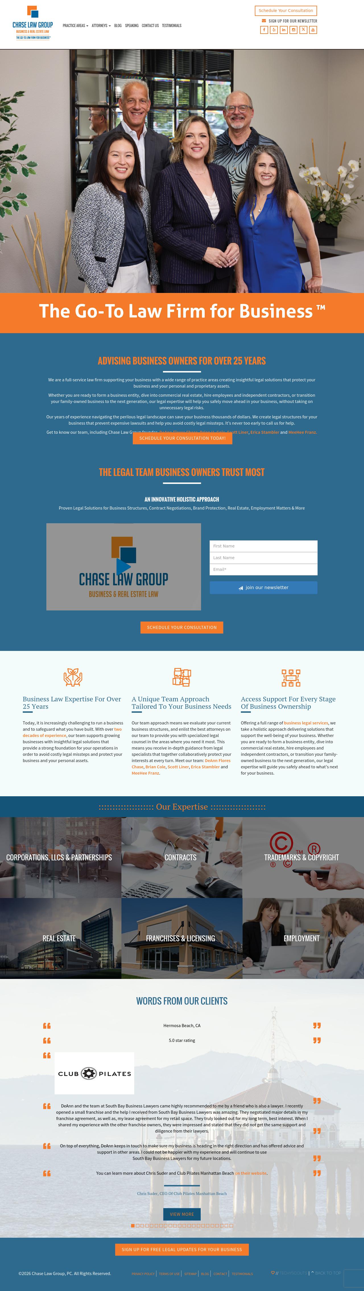 South Bay Business Lawyers - Manhattan Beach CA Lawyers