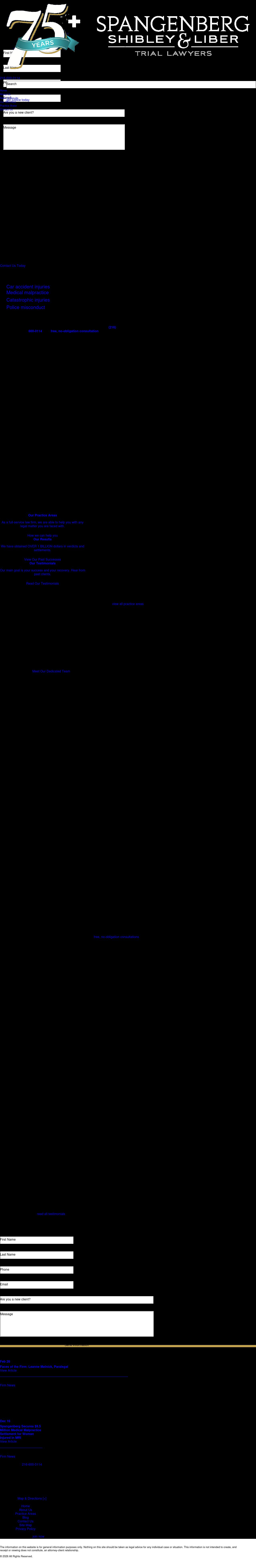 Spangenberg Shibley & Liber LLP - Cleveland OH Lawyers