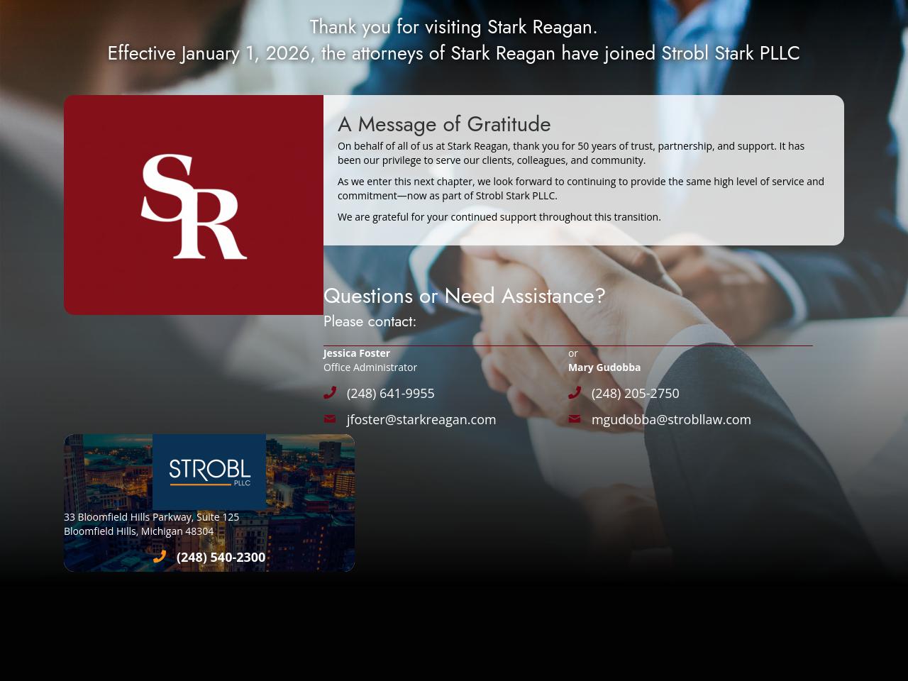 Stark Reagan PC - Troy MI Lawyers
