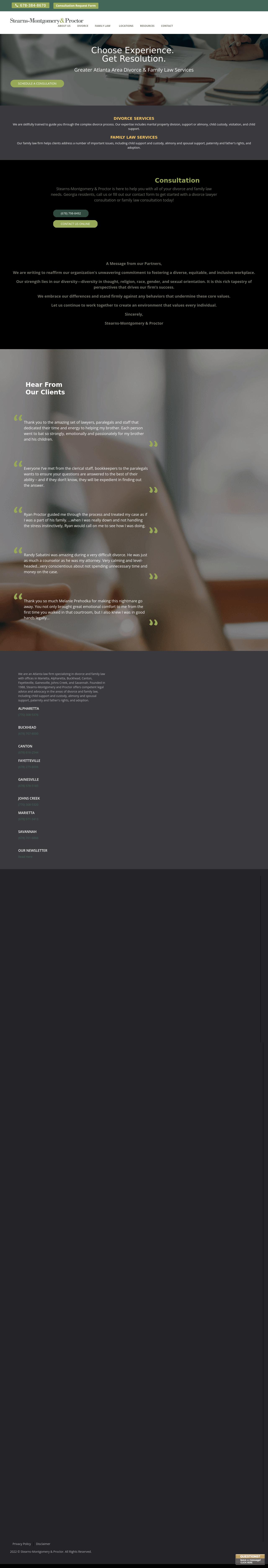 Stearns-Montgomery & Proctor - Marietta GA Lawyers