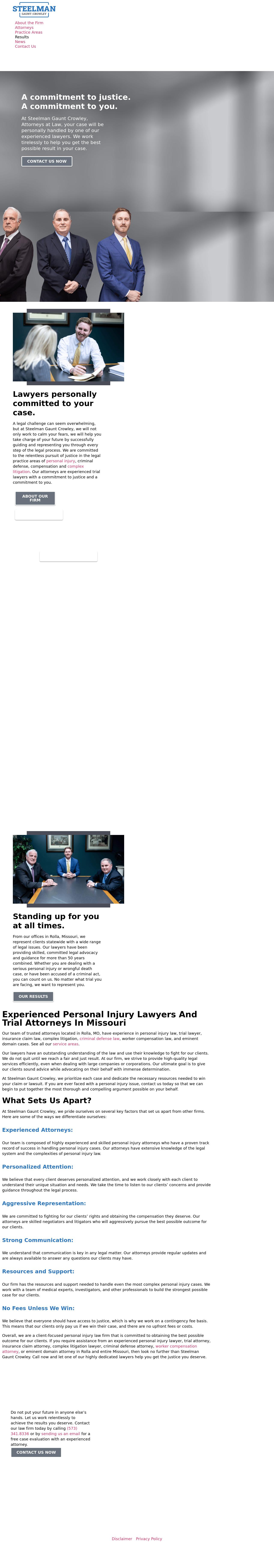 Steelman, Gaunt & Horsefield, Attorneys at Law - Rolla MO Lawyers