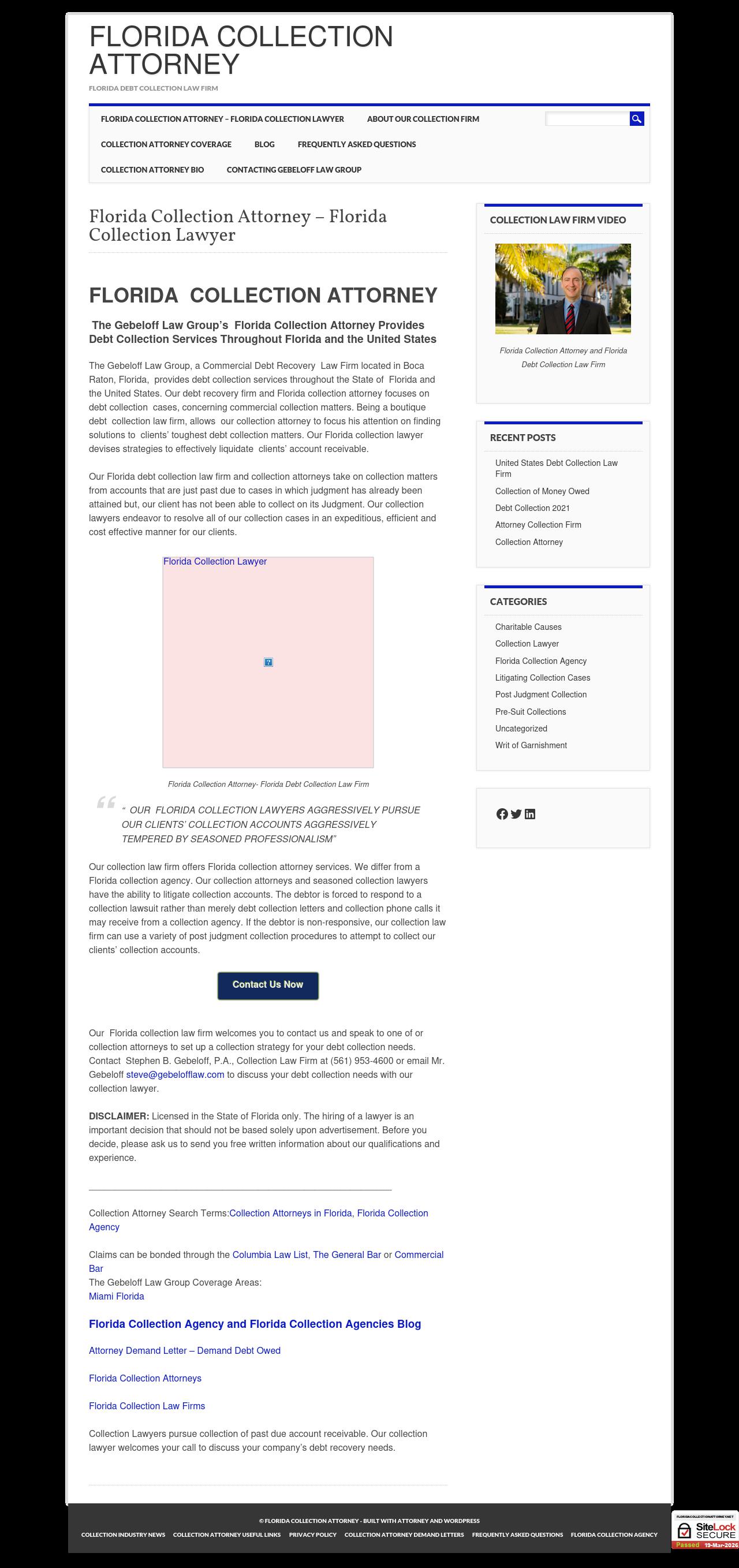 Stephen B. Gebeloff, P.A. - Boca Raton FL Lawyers