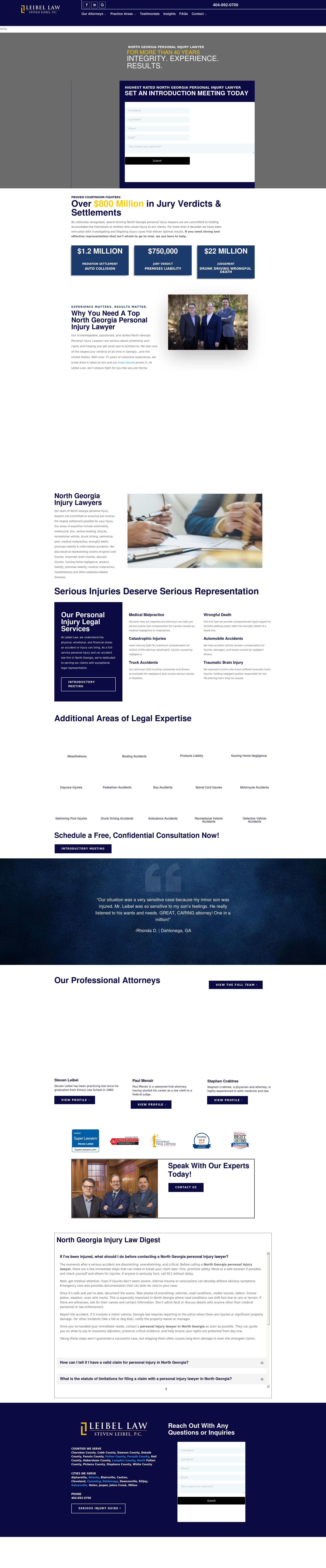 Steven Leibel, P.C. - Cumming GA Lawyers