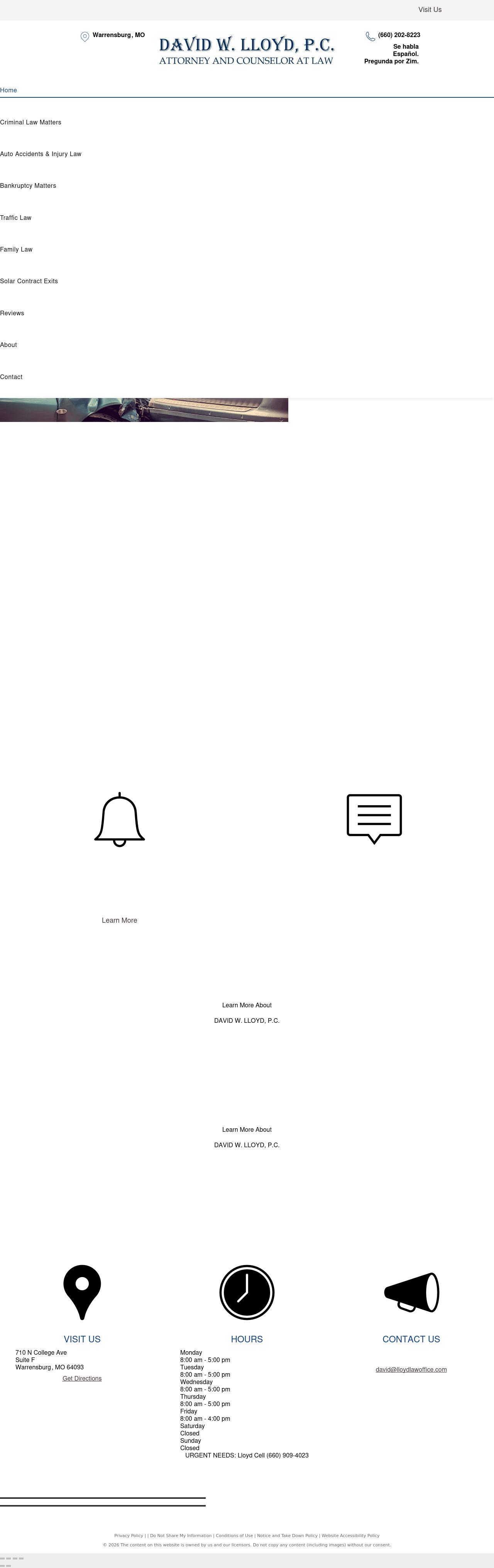 Strong Tower Legal Services, P.C. - Warrensburg MO Lawyers