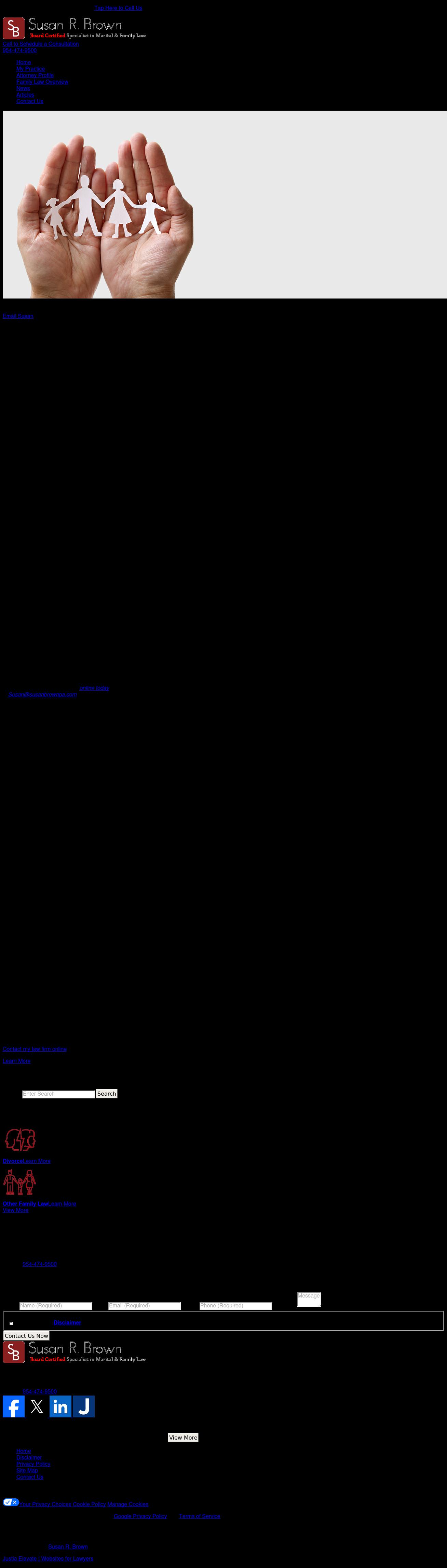 Susan R. Brown, PA - Plantation FL Lawyers