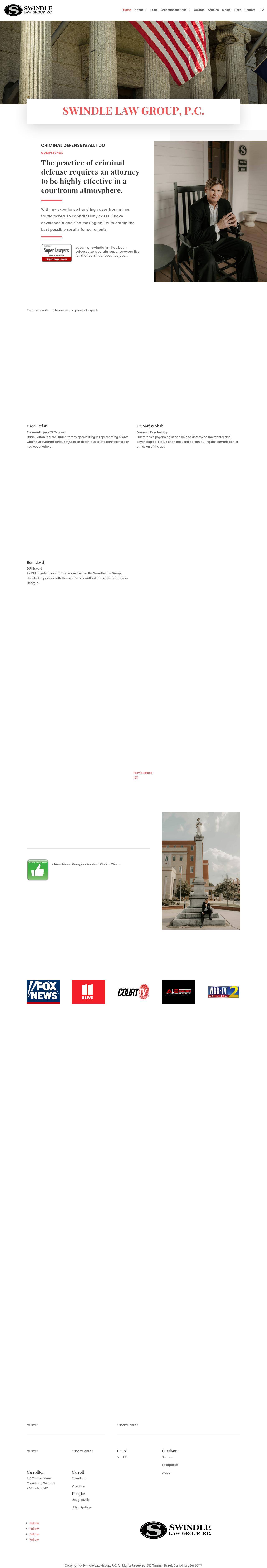 Swindle Law Group, P.C. - Carrollton GA Lawyers