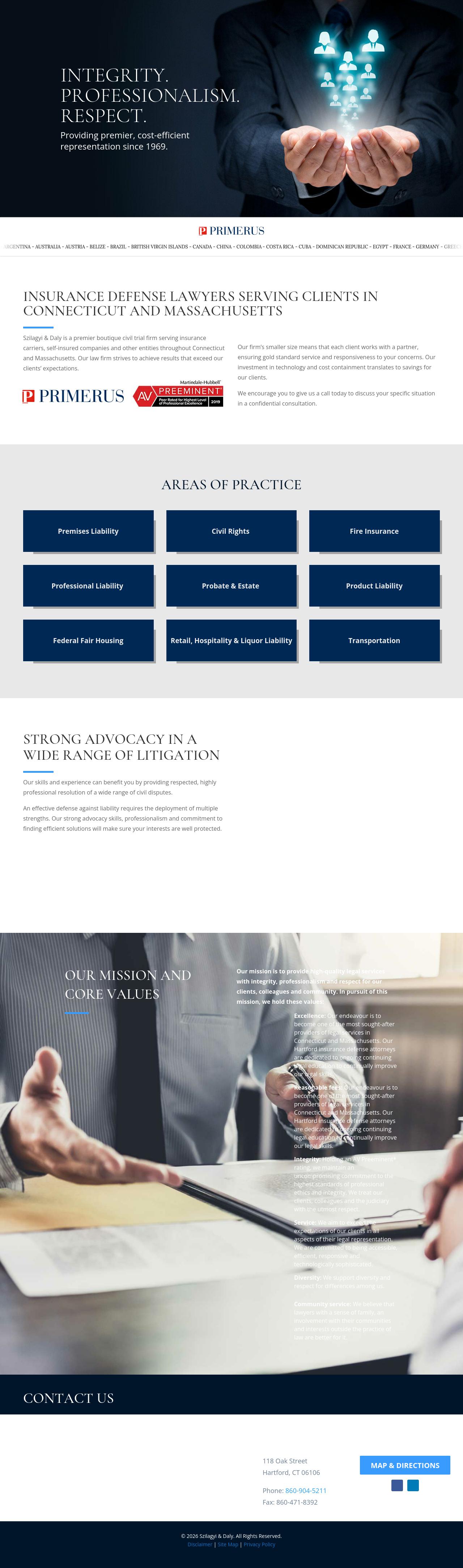 Szilagyi & Daly - Hartford CT Lawyers