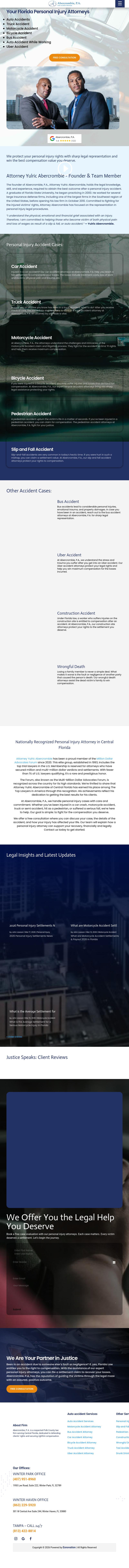 Abercrombie, PA - Winter Haven FL Lawyers