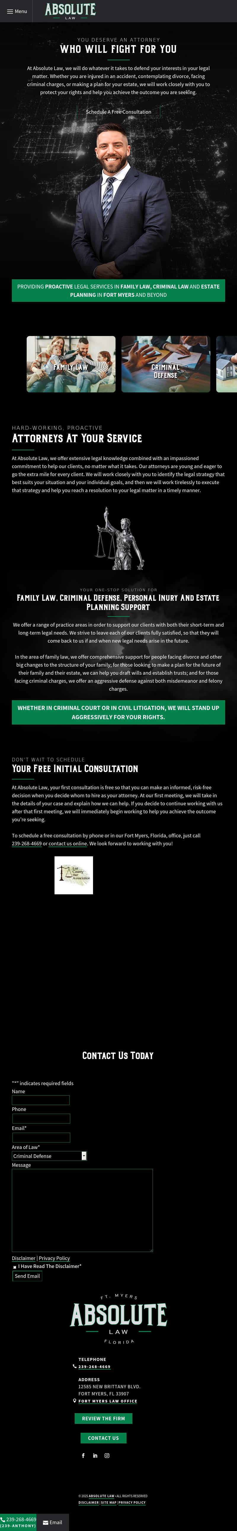 Absolute Law, PA - Fort Myers FL Lawyers