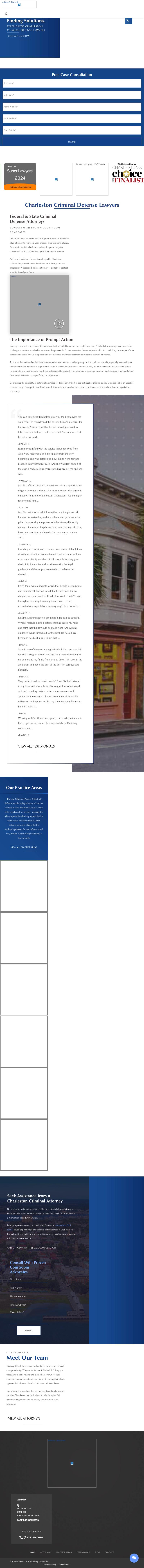 Adams & Bischoff - Charleston SC Lawyers