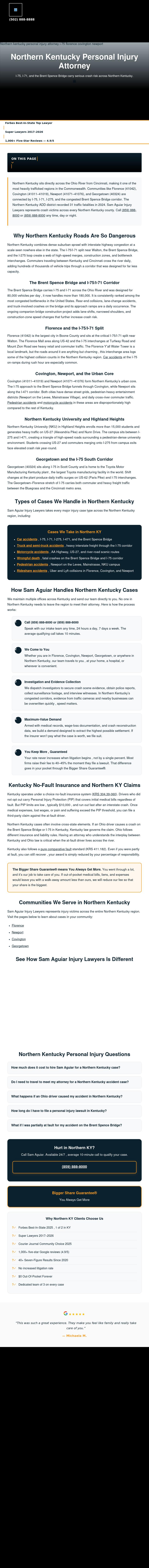 Aguiar Injury Lawyers - Newport KY Lawyers