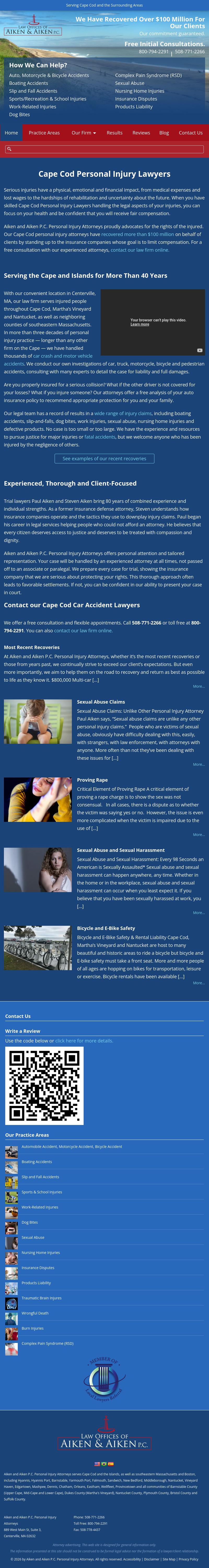 Aiken & Aiken P.C. - Hyannis MA Lawyers