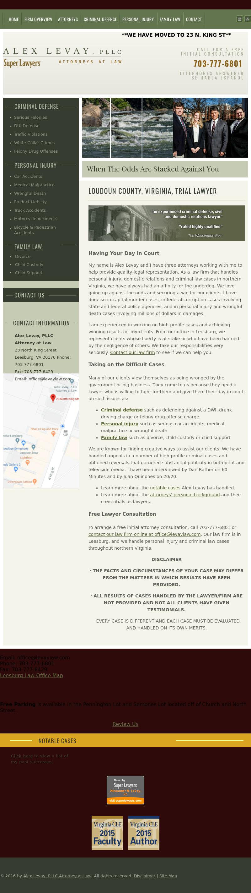 Alex Levay, PLLC Attorney at Law - Leesburg VA Lawyers