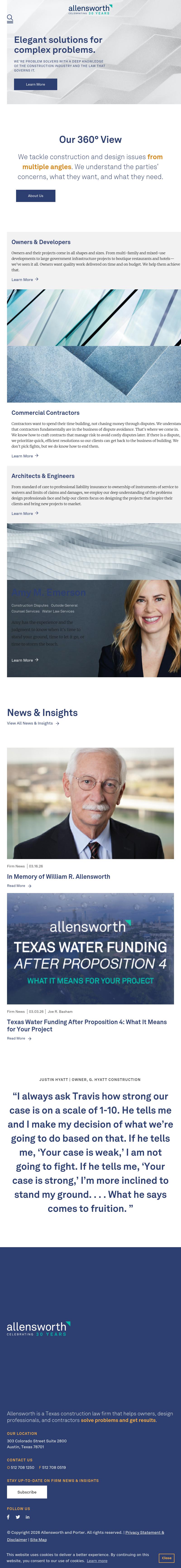 Allensworth and Porter, L.L.P. - Austin TX Lawyers