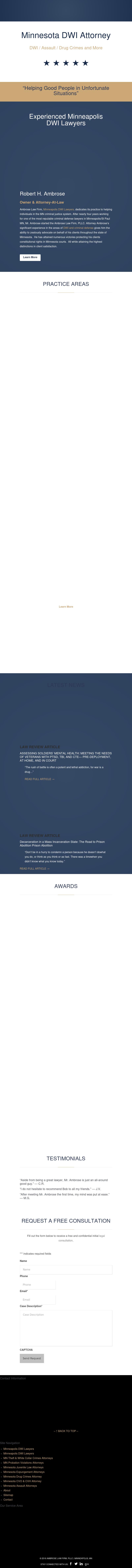 Ambrose Law Firm, PLLC - Minneapolis MN Lawyers