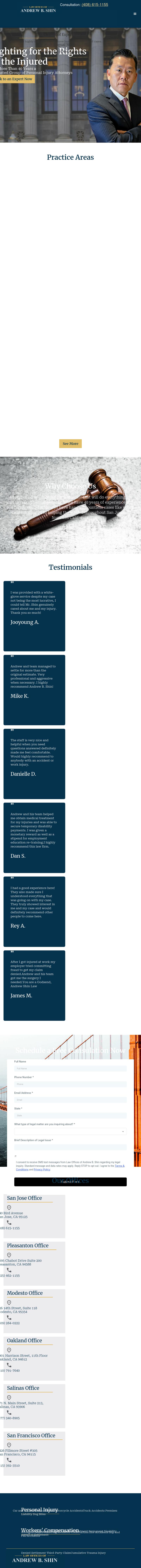 Law Offices of Andrew B. Shin - Stockton CA Lawyers