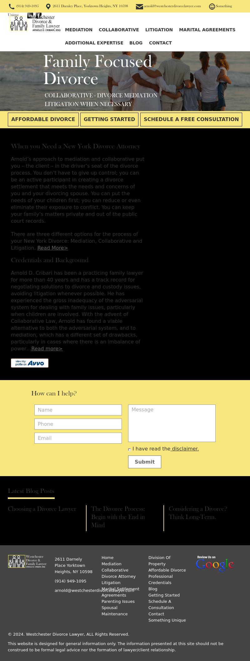 Arnold D. Cribari, Jr. - White Plains NY Lawyers