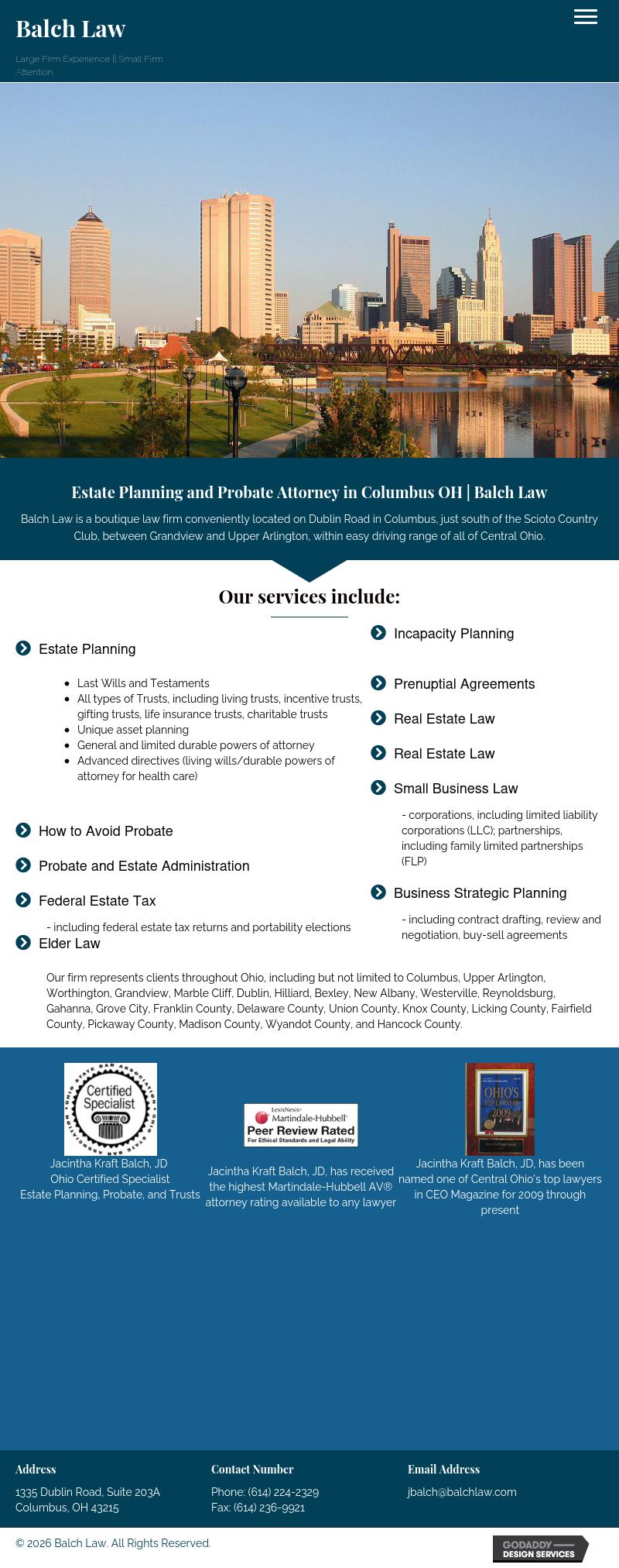 Balch Law - Columbus OH Lawyers