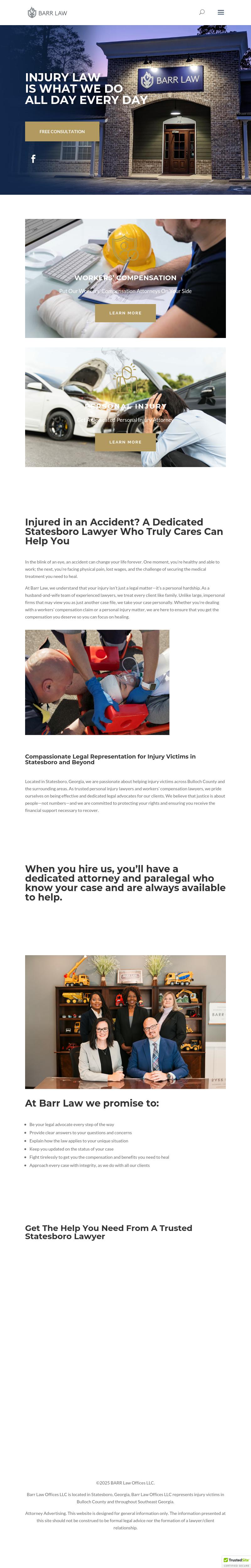 Barr Law Offices LLC - Statesboro GA Lawyers