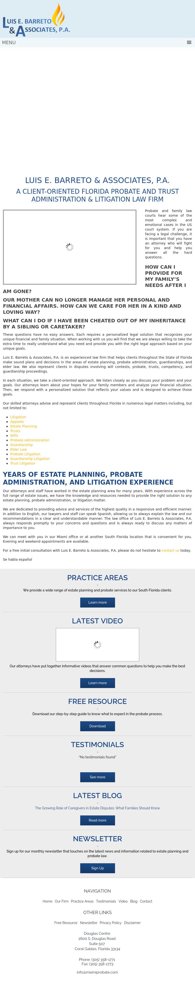 Barreto & Romero, P.A. - Miami FL Lawyers