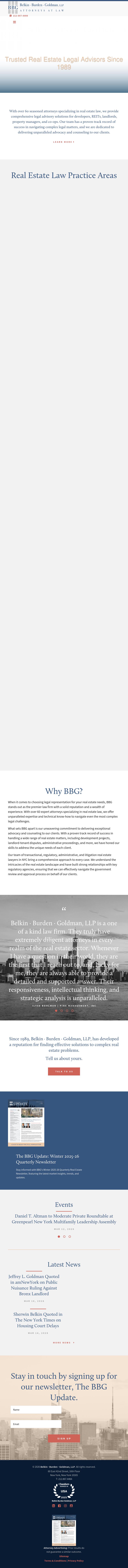 Belkin Burden Wenig & Goldman, LLP - New York NY Lawyers