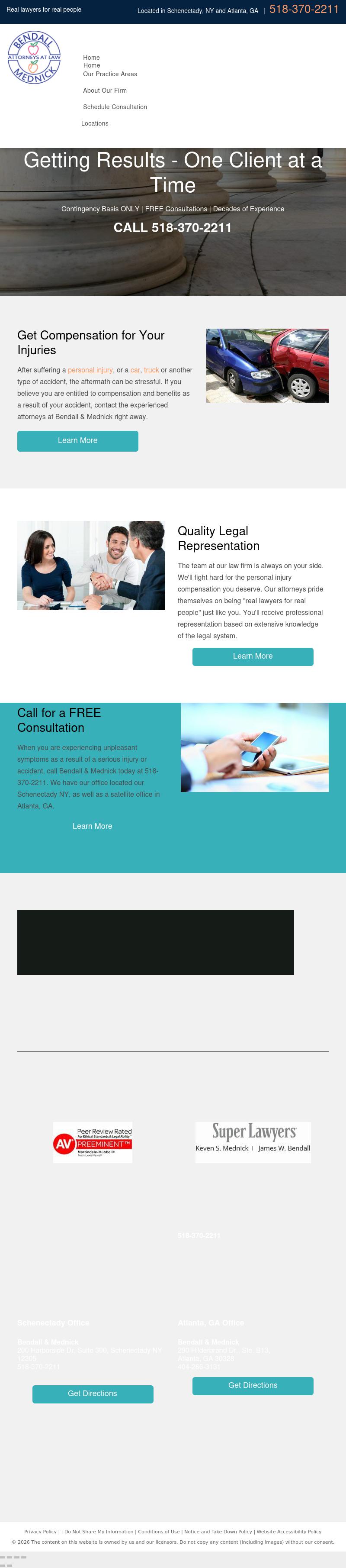 Bendall & Mednick - Atlanta GA Lawyers