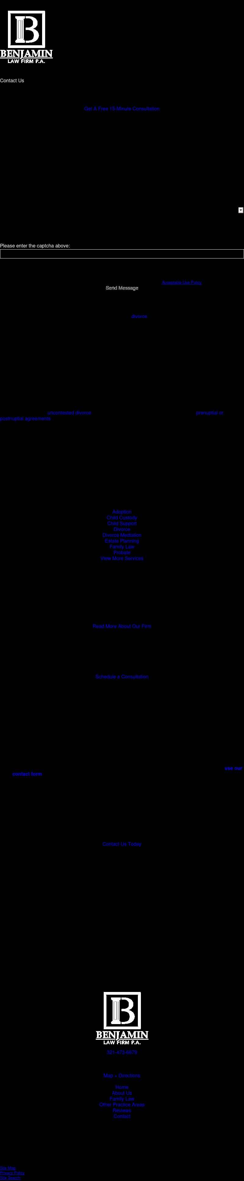 Benjamin Law Firm, P.A. - Orlando FL Lawyers