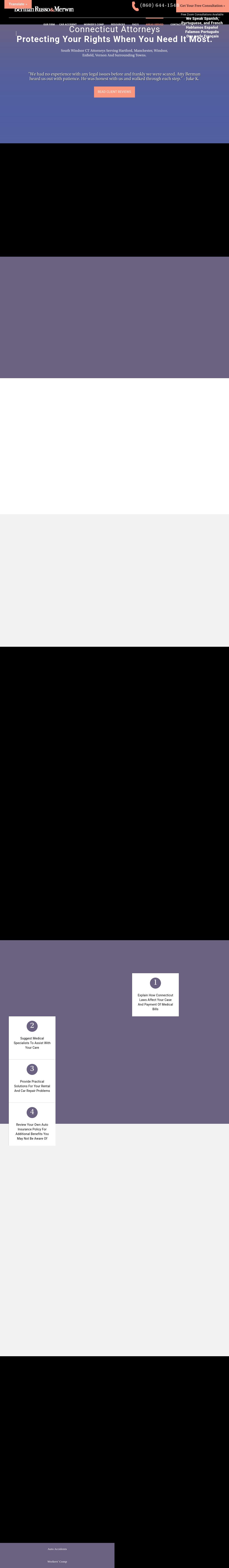 Berman & Russo, Attorneys at Law - South Windsor CT Lawyers