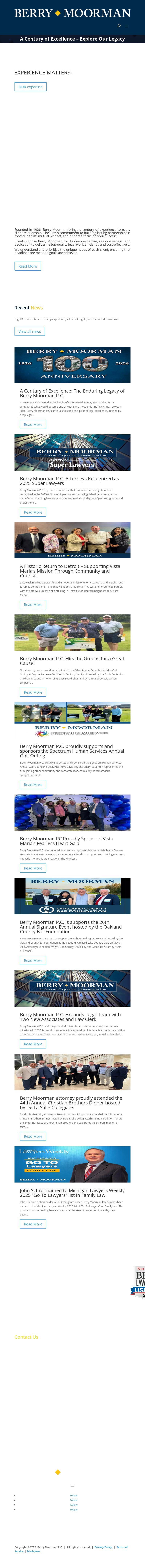 Berry Moorman PC - Birmingham MI Lawyers