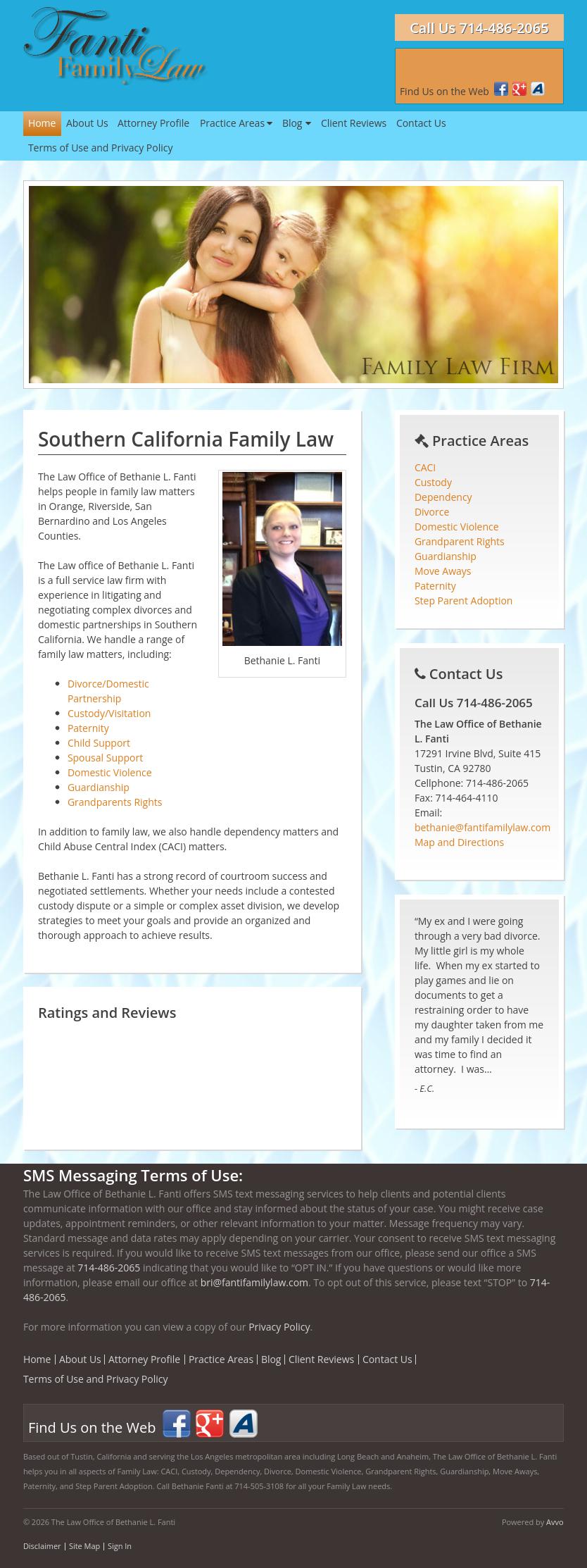 Bethanie Fanti - Tustin CA Lawyers