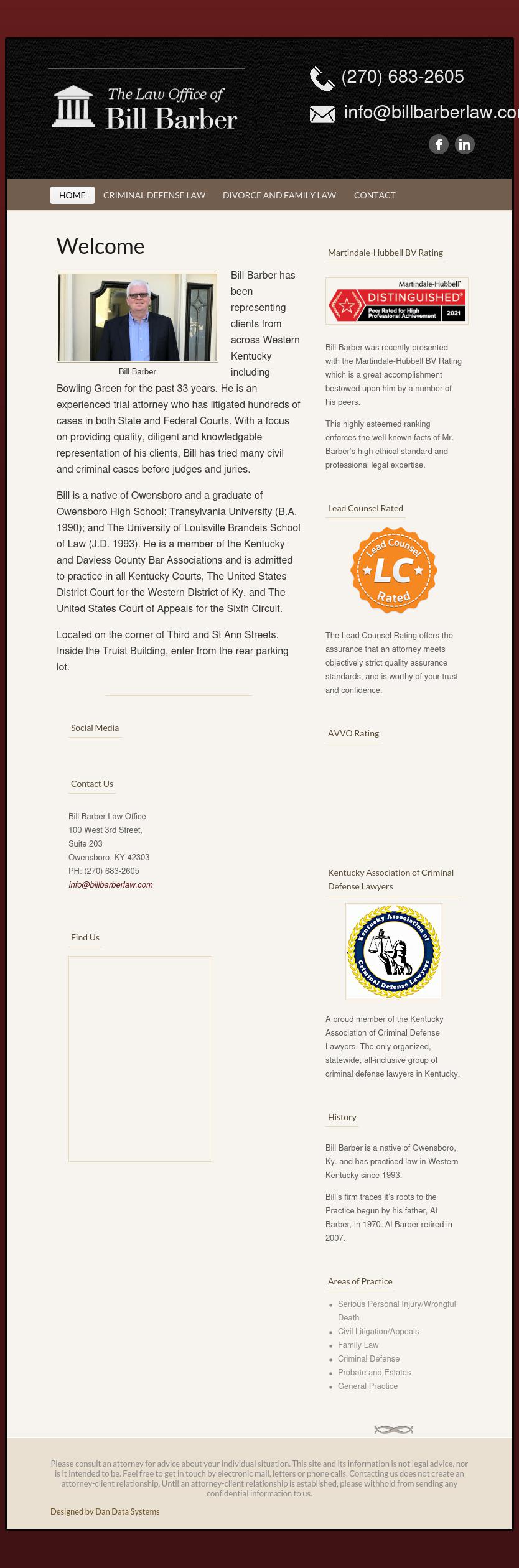 Bill Barber Law Office - Owensboro KY Lawyers