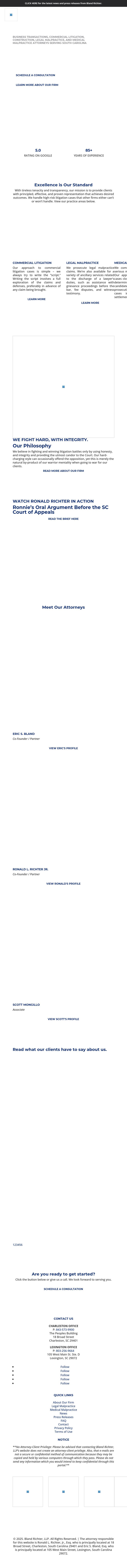 Bland Richter, LLP - Charleston SC Lawyers