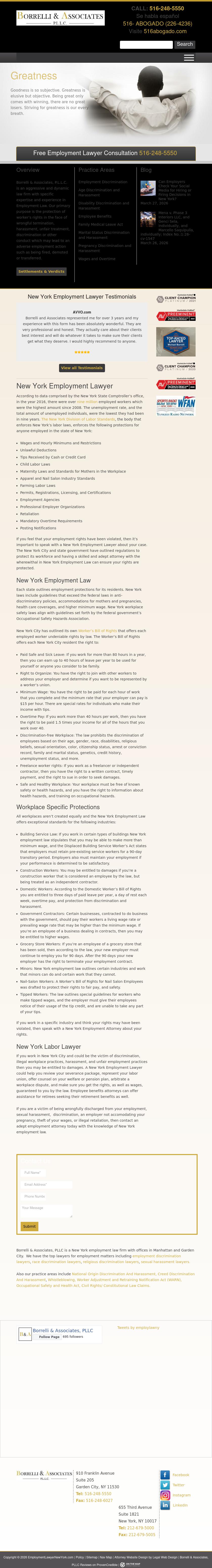 Borrelli & Associates, P.L.L.C. - New York NY Lawyers