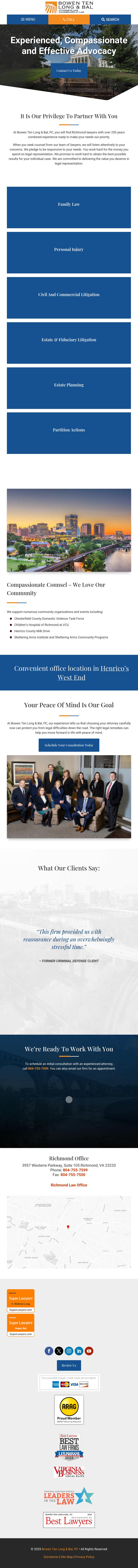 Bowen Ten Cardani, PC - Richmond VA Lawyers