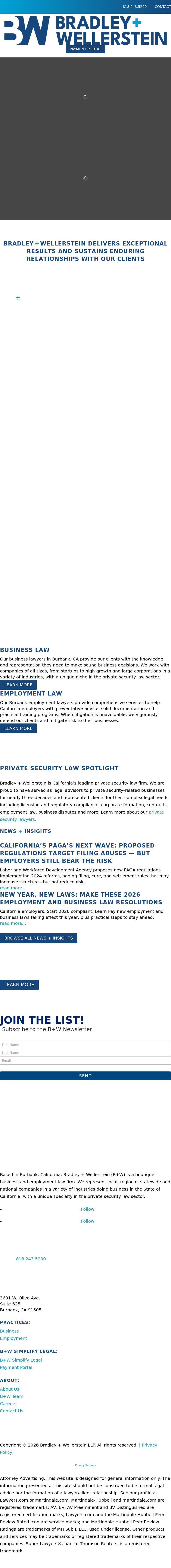 Bradley & Gmelich - Glendale CA Lawyers