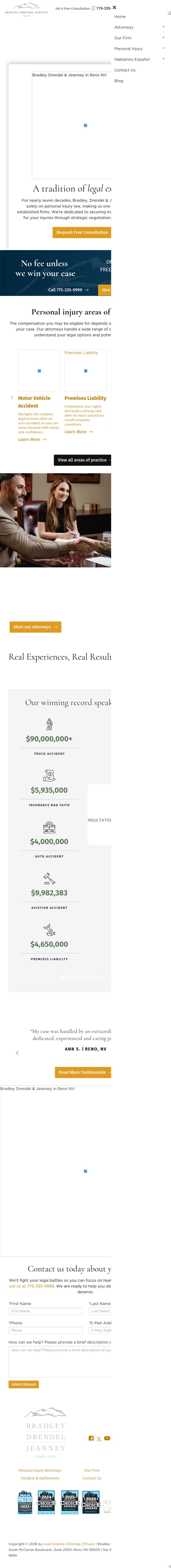 Bradley Drendel & Jeanney - Reno NV Lawyers