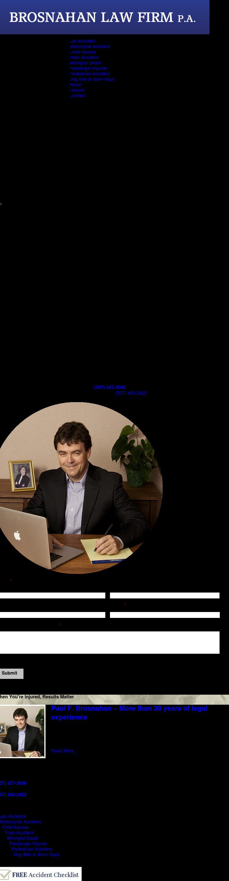 Brosnahan Law Firm, P.A. - Winona MN Lawyers