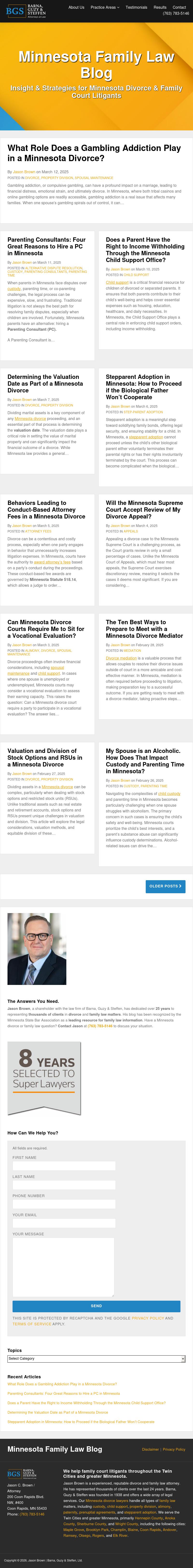 Brown Law Offices, P.A. - Champlin MN Lawyers