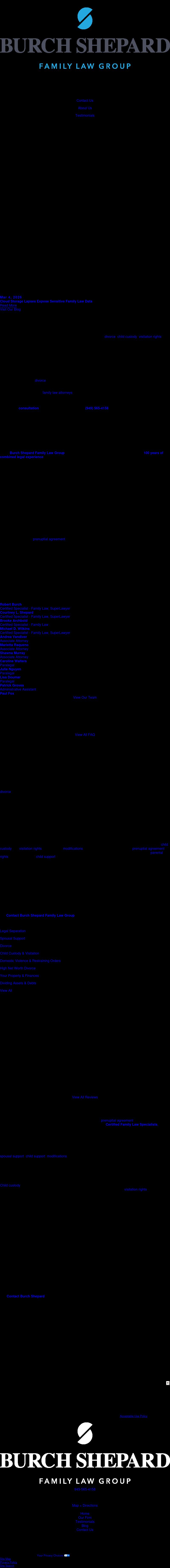 Burch, Coulston & Shepard, LLP - Newport Beach CA Lawyers