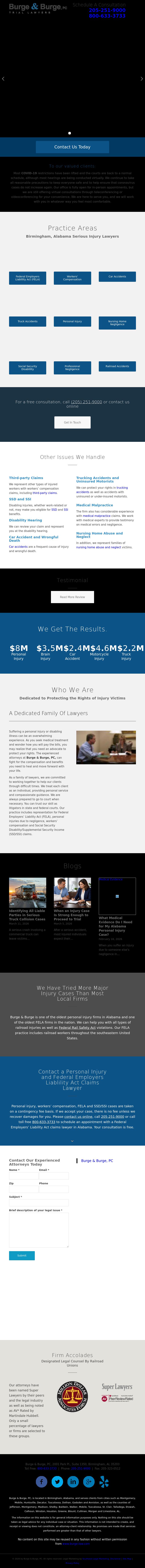 Burge & Burge, PC - Birmingham AL Lawyers