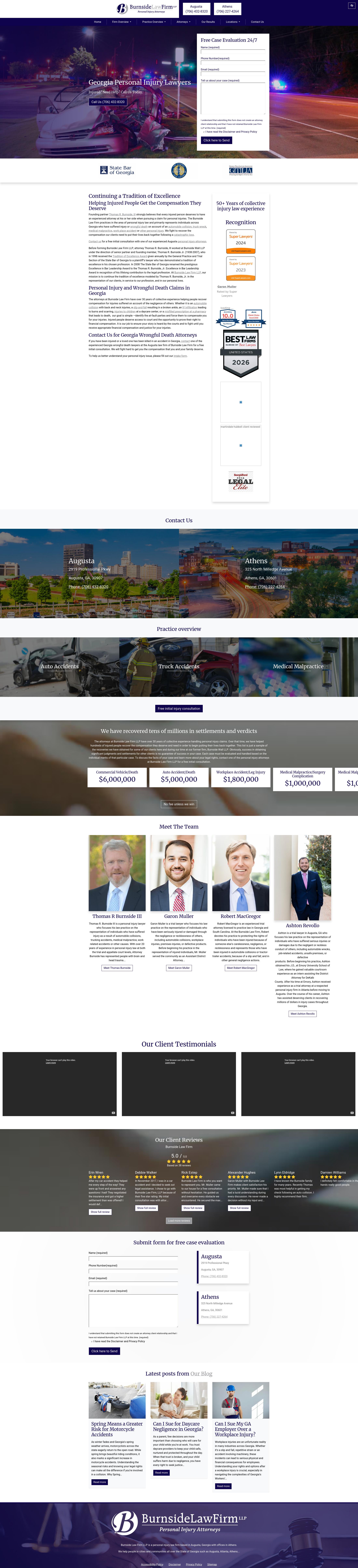 Burnside Law Firm LLP - Augusta GA Lawyers