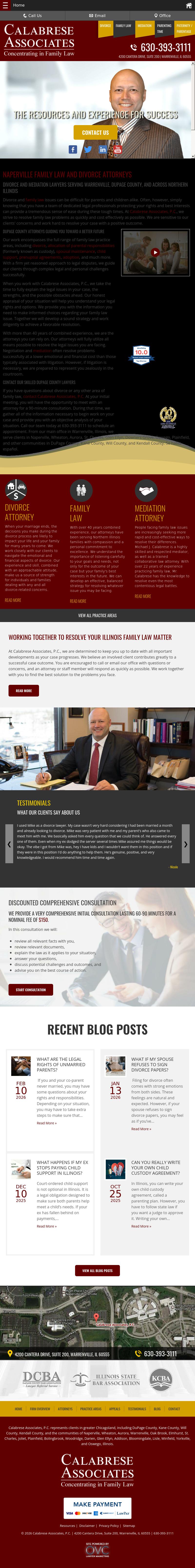 Calabrese Associates - Warrenville IL Lawyers
