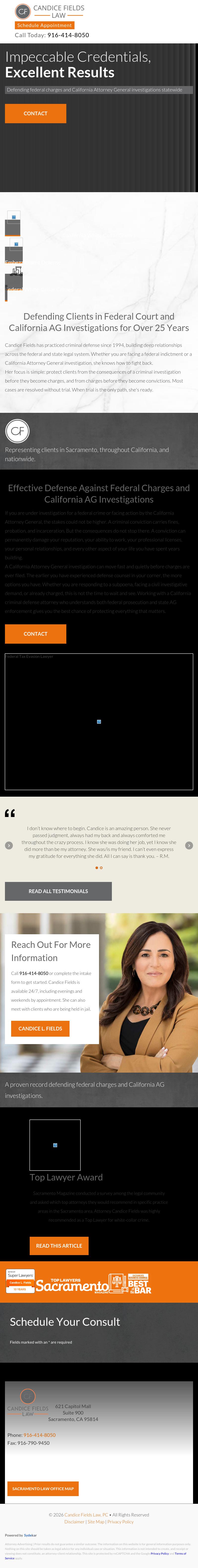 Candice Fields Law - Sacramento CA Lawyers