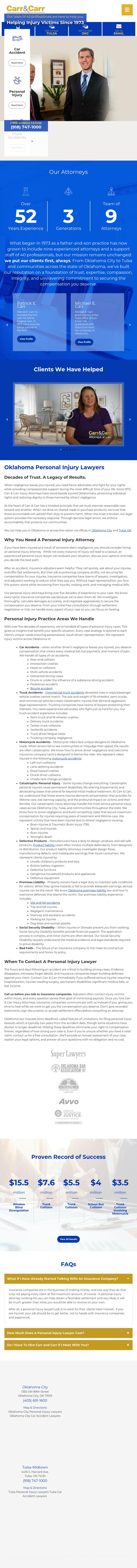 Carr & Carr, Attorneys at Law - Tulsa OK Lawyers