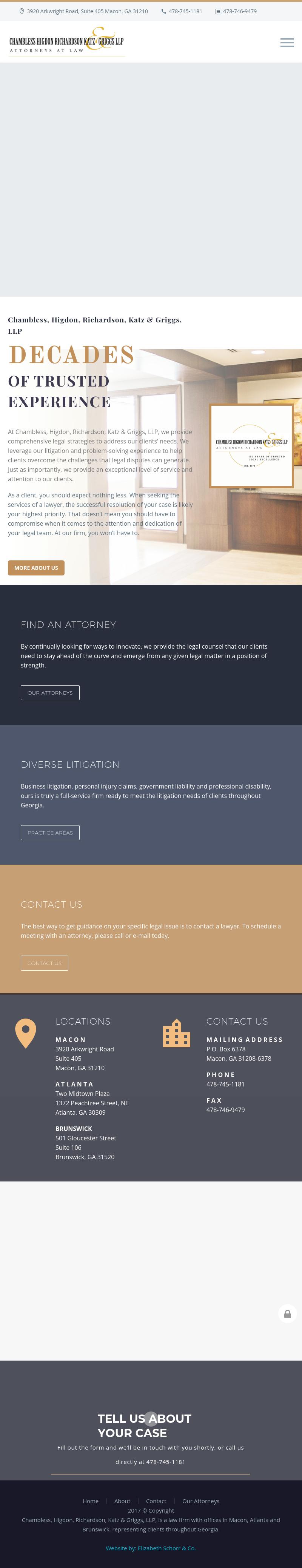 Chambless, Higdon, Richardson, Katz & Griggs, LLP - Atlanta GA Lawyers